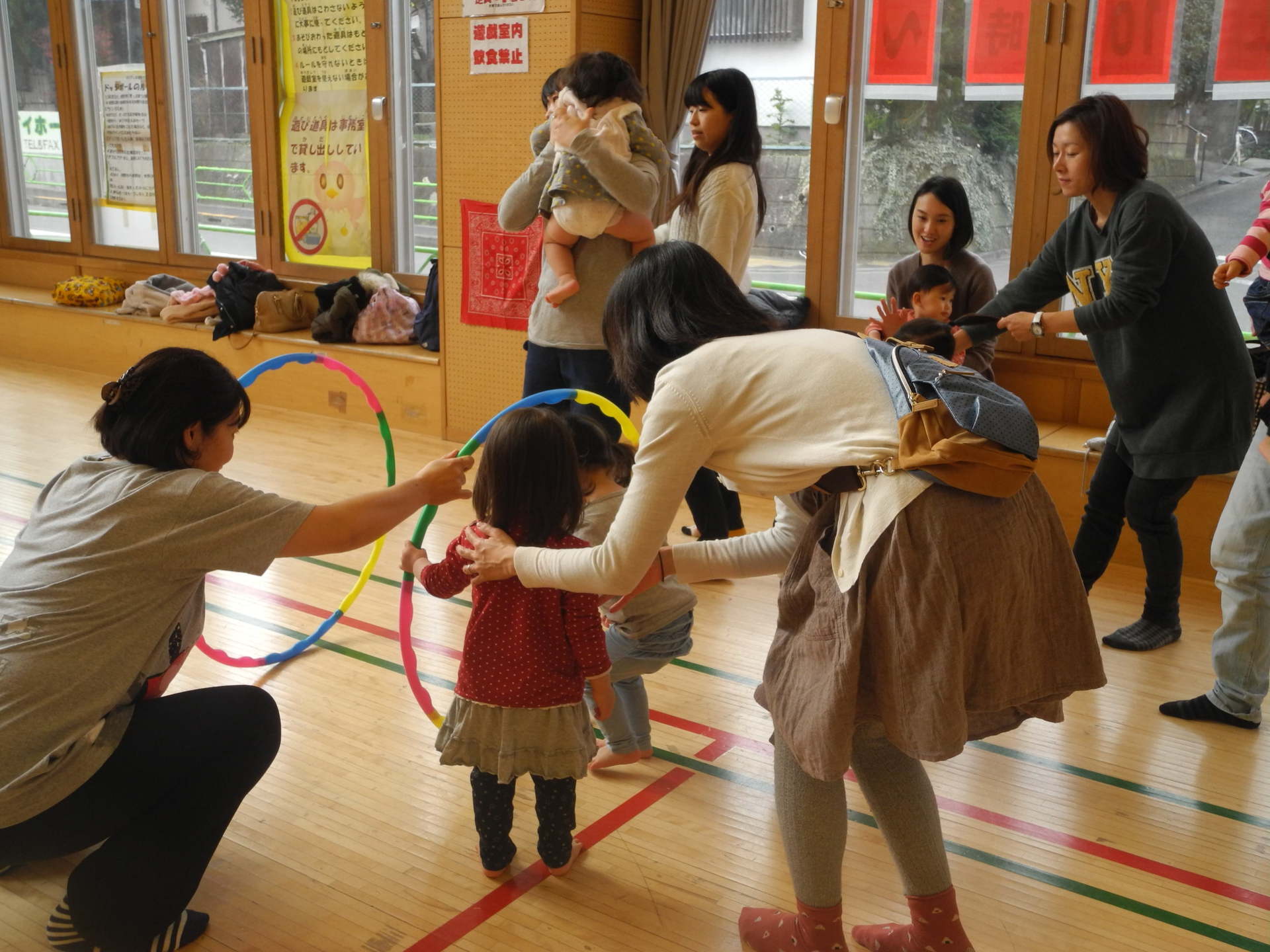 戸田先生と親子体操 東久留米市立ひばり保育園